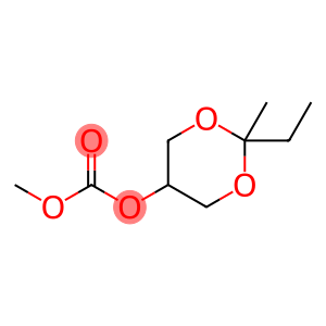 Carbonic acid, 2-ethyl-2-methyl-1,3-dioxan-5-yl methyl ester (9CI)