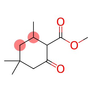 Cyclohexanecarboxylic acid, 2,4,4-trimethyl-6-oxo-, methyl ester