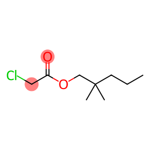 Acetic acid, 2-chloro-, 2,2-dimethylpentyl ester