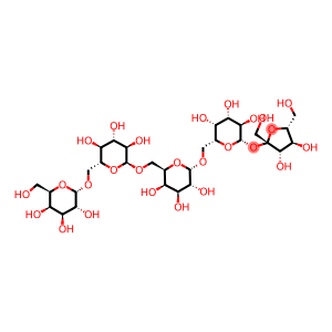 Verbascose,α-D-Galp-(1→6)-α-D-Galp-(1→6)-α-D-Galp-(1→6)-α-D-Glup(12)-β-D-Fruf