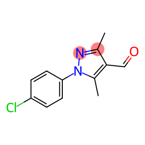 1-(4-chlorophenyl)-3,5-dimethyl-pyrazole-4-carbaldehyde