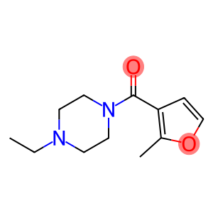 Piperazine, 1-ethyl-4-[(2-methyl-3-furanyl)carbonyl]- (9CI)