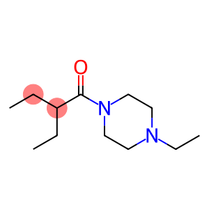 1-Butanone, 2-ethyl-1-(4-ethyl-1-piperazinyl)-