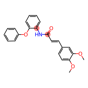 3-(3,4-dimethoxyphenyl)-N-(2-phenoxyphenyl)acrylamide