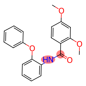 2,4-dimethoxy-N-(2-phenoxyphenyl)benzamide