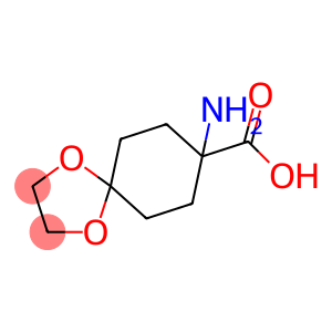 1,4-Dioxaspiro[4.5]decane-8-carboxylic acid, 8-amino-