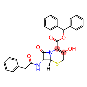 7-苯乙酰氨基-3-羟基-3-头孢环-4-羧酸二苯甲酯