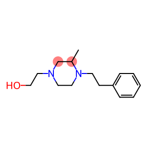 1-Piperazineethanol,3-methyl-4-(2-phenylethyl)-