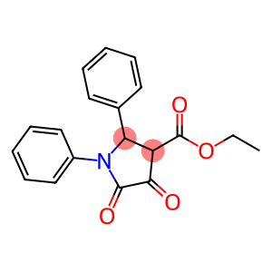 ethyl 4,5-dioxo-1,2-diphenyl-pyrrolidine-3-carboxylate