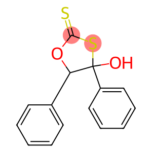 4,5-Diphenyl-4-hydroxy-1,3-oxathiolane-2-thione