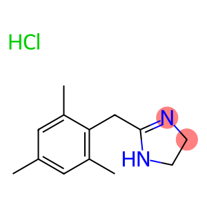 4,5-dihydro-2-[(2,4,6-trimethylphenyl)methyl]-1H-imidazole monohydrochloride