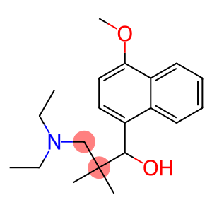 1-Naphthalenemethanol, α-[2-(diethylamino)-1,1-dimethylethyl]-4-methoxy-