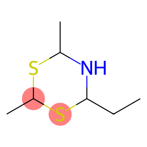 2(4)-ETHYL-4(2),6-DIMETHYLDIHYDRO-1,3,5-DITHIAZINE (MIXTURE OF ISOMERS)