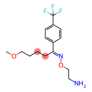 (E)-5-methoxy-1-[4-(trifluoromethyl)phenyl]-1-pentanoneo-(2-aminoethyl)oxime