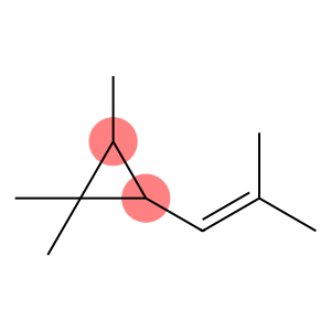 1,1,2-Trimethyl-3-(2-methyl-1-propenyl)cyclopropane