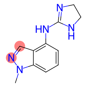 1H-Indazol-4-amine, N-(4,5-dihydro-1H-imidazol-2-yl)-5-methyl-