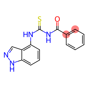 1-benzoyl-3-(1H-indazol-4-yl)thiourea