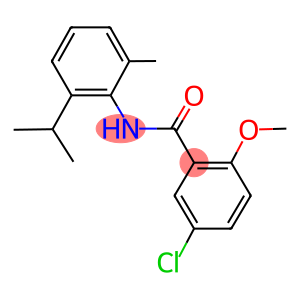 5-chloro-N-(2-isopropyl-6-methylphenyl)-2-methoxybenzamide