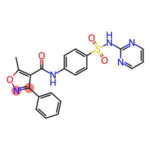 5-Methyl-3-phenyl-N-(4-(N-(pyrimidin-2-yl)sulfamoyl)phenyl)isoxazole-4-carboxamide