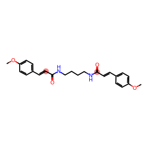 3-(4-methoxyphenyl)-N-(4-{[3-(4-methoxyphenyl)acryloyl]amino}butyl)acrylamide