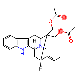 Polyneuridinediol diacetate