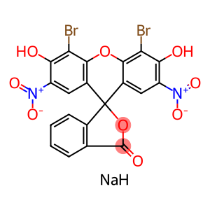 2-(4,5-dibromo-3,6-dihydroxy-2,7-dinitroxanthen-9-yl)-benzoic acid, disodium salt