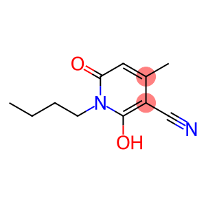 1-丁基-1,6-二氢-2-羟基-4-甲基-6-氧代-3-吡啶腈