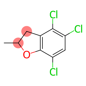 4,5,7-Trichloro-2,3-dihydro-2-methylbenzofuran