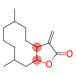 Dodecahydro-6,10-dimethyl-3-methylenecyclodeca[b]furan-2-one