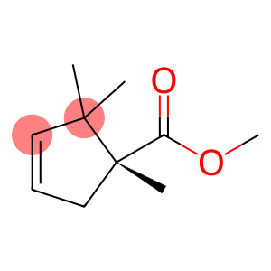 3-Cyclopentene-1-carboxylic acid, 1,2,2-trimethyl-, methyl ester, (1R)-