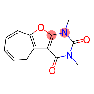 2H-Cyclohepta[4,5]furo[2,3-d]pyrimidine-2,4(3H)-dione,  1,5-dihydro-1,3-dimethyl-  (9CI)