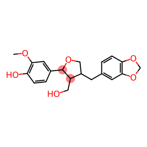 3-Furanmethanol, 4-(1,3-benzodioxol-5-ylmethyl)tetrahydro-2-(4-hydroxy-3-methoxyphenyl)- (9CI)