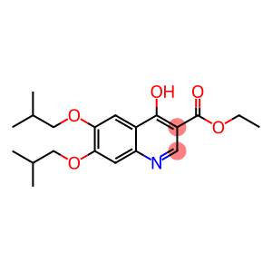 ethyl 6,7-bis(2-methylpropoxy)-4-oxo-1H-quinoline-3-carboxylate