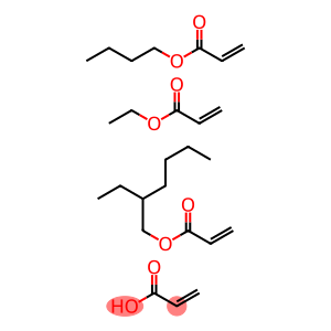 2-Propenoic acid polymer with butyl 2-propenoate, 2-ethylhexyl 2-propenoate and ethyl 2-propenoate