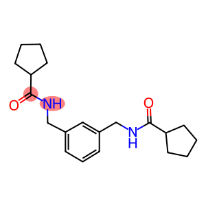 N-(3-{[(cyclopentylcarbonyl)amino]methyl}benzyl)cyclopentanecarboxamide