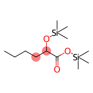 2-[(Trimethylsilyl)oxy]hexanoic acid trimethylsilyl ester