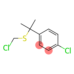 Benzene, 1-chloro-4-[1-[(chloromethyl)thio]-1-methylethyl]-