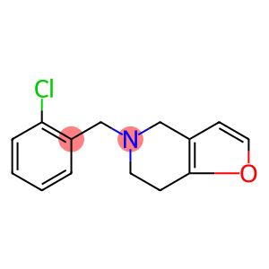 5-[(2-Chlorophenyl)methyl]-4,5,6,7-tetrahydrofuro[3,2-c]pyridine