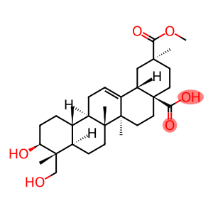 (3beta,4alpha,20beta)-3,23-Dihydroxy-olean-12-ene-28,29-dioic acid 29-methyl ester