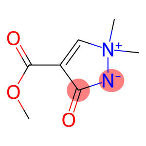 1H-Pyrazolium,2,3-dihydro-4-(methoxycarbonyl)-1,1-dimethyl-3-oxo-, inner salt