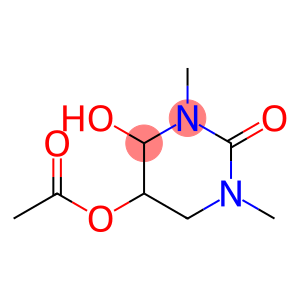 5-(Acetyloxy)-3,4,5,6-tetrahydro-4-hydroxy-1,3-dimethyl-2(1H)-pyrimidinone