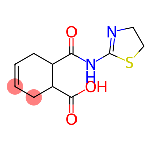 3-Cyclohexene-1-carboxylicacid,6-[[(4,5-dihydro-2-thiazolyl)amino]carbonyl]-