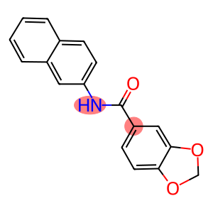 N-(2-naphthyl)-1,3-benzodioxole-5-carboxamide