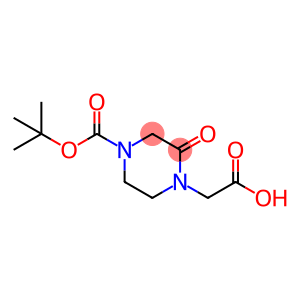 2-(4-tert-butoxycarbonyl-2-oxo-piperazin-1-yl)acetic acid