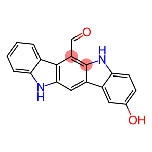 5,11-Dihydro-2-hydroxyindolo[3,2-b]carbazole-6-carboxaldehyde