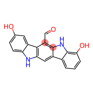 Indolo[3,2-b]carbazole-6-carboxaldehyde, 5,11-dihydro-4,8-dihydroxy-