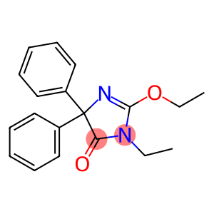 2-Ethoxy-3-ethyl-3,5-dihydro-5,5-diphenyl-4H-imidazol-4-one