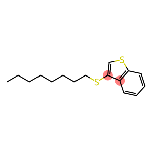 Benzo[b]thiophene, 3-(octylthio)-