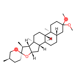 (25R)-3,3-Dimethoxy-5α-spirostane