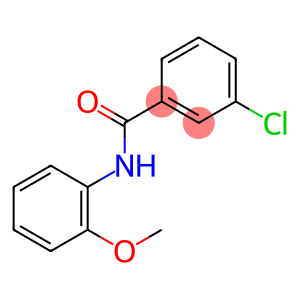 3-氯-N-(2-甲氧基苯基)苯甲酰胺